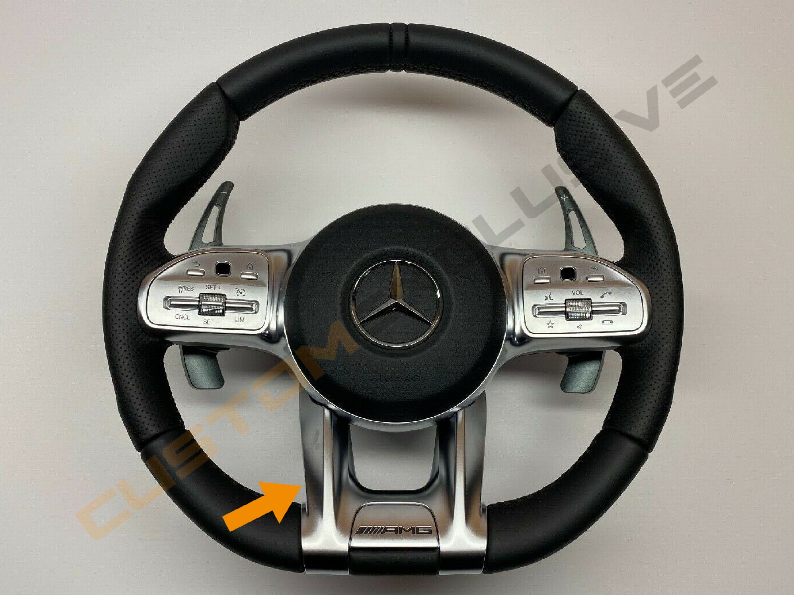 Moderator geleidelijk Aan het liegen Mercedes AMG stuurwiel afdekking – Custom Exclusive