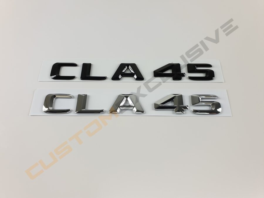 Mercedes CLA45 logo embleem 3D style – Custom Exclusive