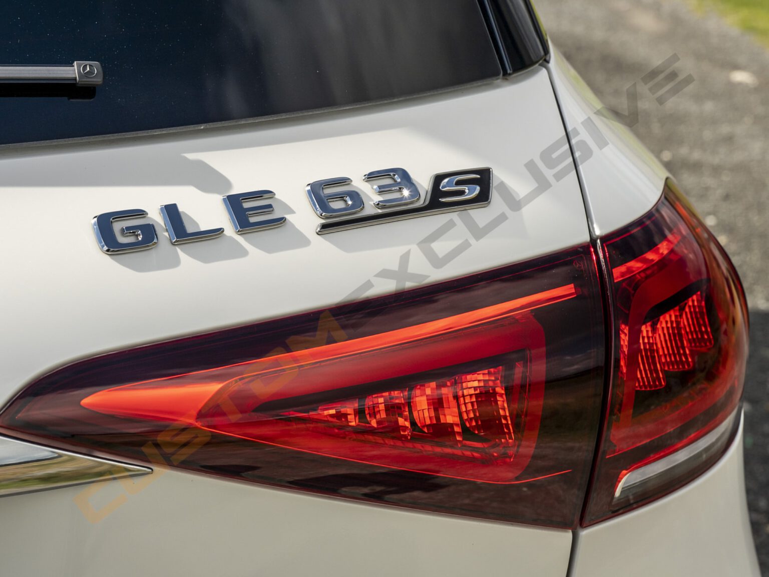 Mercedes C-Klasse W205 sedan AMG look kofferbak spoiler - Custom Exclusive