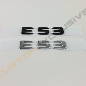 Mercedes E53 logo embleem
