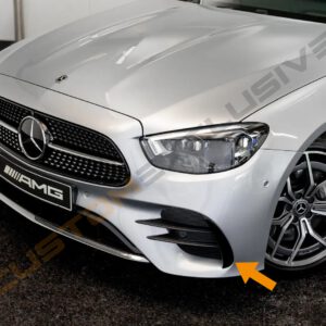 Mercedes E-Klasse W213 facelift front flaps